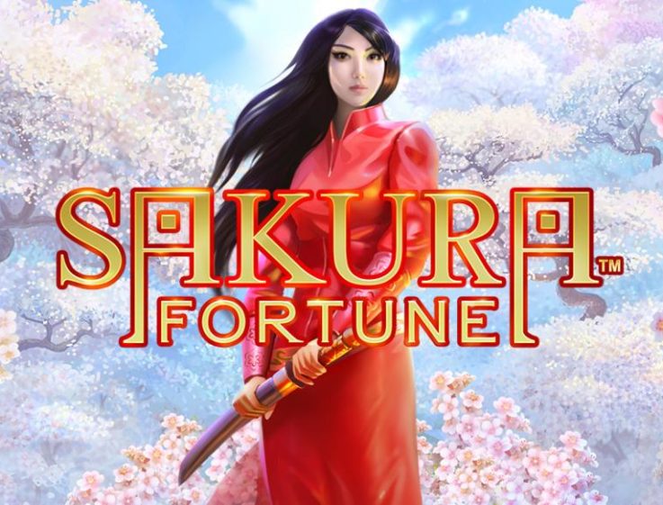 Logo of the Sakura Fortune Oriental slot machine, which is available to play for free on playamo.net